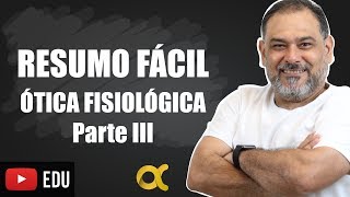 RESUMO FÁCIL  ÓPTICA FISIOLÓGICA  Parte 03  MIOPIA [upl. by Ario]