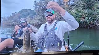 Jimmy C Huge Smallmouth Bass Fall Fishing From the Creek Adventures Show [upl. by Michey383]