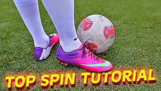 How to shoot a Top Spin Dip Free Kick like Bale amp Ronaldo by freekickerz [upl. by Neelyar697]