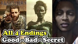 All 4 Endings Banishers Ghosts of New Eden Secret Ending Good Ending Bad Ending [upl. by Ahsit]