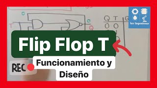 ✅FLIP FLOP T Teoría  APRÉNDELO RÁPIDO 💯 ELECTRÓNICA DIGITAL [upl. by Ivgnout]