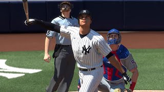 New York Yankees vs Texas Rangers  MLB Today 81024 Full Game Highlights  MLB The Show 24 Sim [upl. by Neeham]