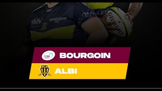 Bourgoin VS Albi J10 Nationale saison 20242025 8 Novmebre 2024 [upl. by Llewon715]