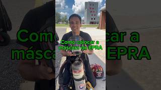 COMO COLOCAR A MÁSCARA DO EPRA SCOTT AIR PACK X3 PRO EQUIPAMENTO AUTÔNOMO SCBA 👨‍🚒👩‍🚒🚒🇺🇸🇧🇷 [upl. by Anelrahs]