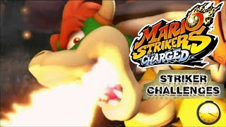 Mario Strikers Charged All 12 Challenges [upl. by Siol991]