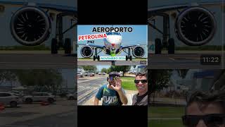 Aeroporto de Petrolina Bastidores hehe petrolina jairodronex aeroporto pnz shorts [upl. by Mij]