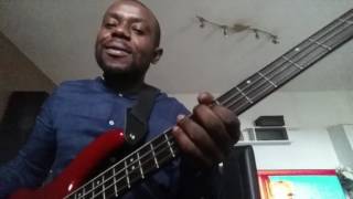 Guitare basse Tango naye Pasteur Moise Mbiye [upl. by Notned]