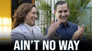 Kamala claps along a protest song in Puerto Rico UNTIL she gets told what the song actually means [upl. by Deming]