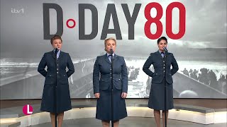 The DDay Darlings Remember DDay 80 On Lorraine 06062024 [upl. by Airyt176]