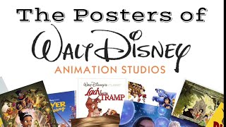 The Posters of Walt Disney Animation Studios [upl. by Holbrooke269]