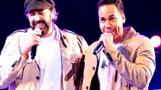 Juan Luis Guerra Ft Romeo Santos  Frio Frio  Live 2013 [upl. by Shipp]