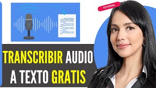 Cómo TRANSCRIBIR AUDIO a TEXTO GRATIS 2024  Tutorial [upl. by Natsirc]