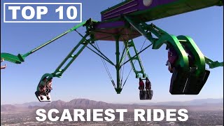 Top 10 Scariest Rides in the World 2022 [upl. by Adnerb]