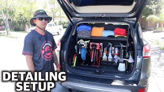 Revealing My Detailing Setup  ZM Mobile Detailing [upl. by Yeleek]