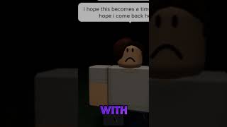 Saddest game on roblox roblox sad saddestgameonroblox [upl. by Namrak]