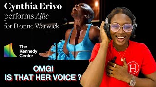 Cynthia Erivo performs quotAlfiequot for Dionne Warwick 46th Kennedy Center Honors  REACTION [upl. by Lucier]