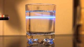 405nm Laser Making Quinine in Tonic Water Fluoresce [upl. by Odlavu]