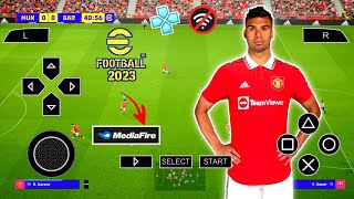 eFootball Pes 2023 PPSSPP Android Offline Bendezu V25 Update Kits amp Transfer Graphics HD [upl. by Einaffyt]