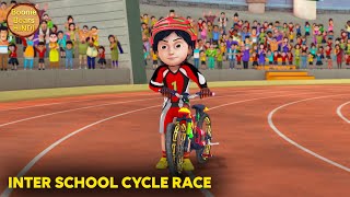 Inter School Cycle Race  Shiva Ep 5  Shiva Action Story  New Animated Story  Boonie Bears Hindi [upl. by Michi618]