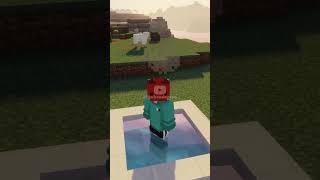 Magic HOT TUB in Minecraft shortsminecraft buildingtutorial minecraft [upl. by Ahterahs]