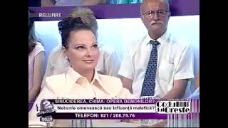 Emisiunea Codul lui Oreste  Despre Sinucidere  Geta Hainler  Valentin Gheorghiu  Monica Visan [upl. by Edelman]