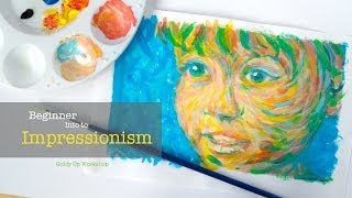 ART LESSON  Beginner Painting Intro to Impressionism [upl. by Barram44]