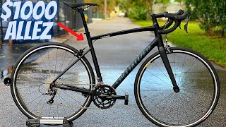 IS ENTRY LEVEL WORTH IT 2022 SPECIALIZED ALLEZ BASE MODEL [upl. by Venditti]