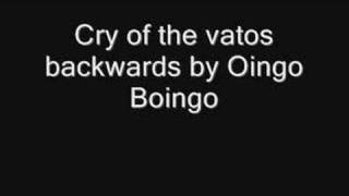 cry of the vatos backwards [upl. by Irv]