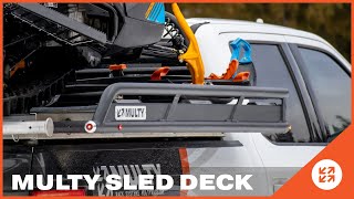 MULTY® Truck Deck  Snowmobile amp ATV Carrier  PolyBoard® Decking [upl. by Pietro]