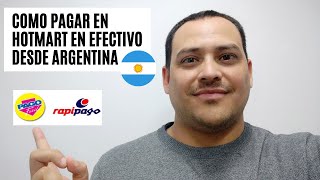 PagoFacil y Rapipago Cómo Pagar en Efectivo en Argentina en Hotmart [upl. by Goldy415]