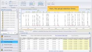 Chromeleon Get Current Retention Times [upl. by Leta22]