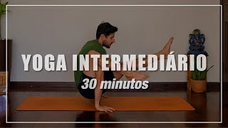 Prática de yoga intermediária  Ale Toledo Yoga [upl. by Katinka]