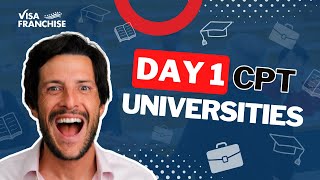 THESE Are The BEST Day 1 CPT UNIVERSITIES in the US  STUDY IN THE US [upl. by Henden]