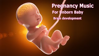 Pregnancy music for unborn baby ♥ Brain development ♥ Baby kick in the womb [upl. by Jemima796]