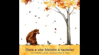 OURS A UNE HISTOIRE A RACONTER de Philip C Stead et Erin E Stead [upl. by Aipotu]