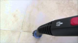 Review of the McCulloch HeavyDuty Steam Cleaner PART 2 Cleaning and Results [upl. by Libnah]