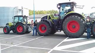 Claas Tractor Axion 950  100ans  Le mans [upl. by Ayitahs530]