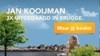 Vlaanderen daagt Jan Kooijman uit in Brugge [upl. by Ck]