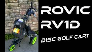 Rovic RV1D Disc Golf Cart Review  Disc Golf Nerd [upl. by Daniel]