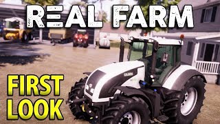 REAL FARM  First Look Gameplay [upl. by Adnal]