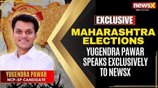 Maharashtra Elections  Yugendra Pawar NCPSP Candidate Speaks Exclusively to NewsX  NewsX [upl. by Edva]