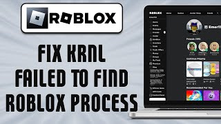 How To Fix KRNL Failed To Find Roblox Process easy solution [upl. by Mallissa]