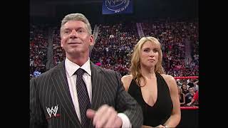 RAW 101005  Stephanie McMahon and Family Attack Jim Ross [upl. by Natie]