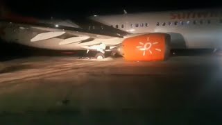 Sunwing Boeing 737 MAX flight bound for Montreal gets stuck in Cuba [upl. by Sheng]