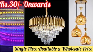 Electrical Items Decor amp Lights  Chickpet Bangalore Home Restaurant  WhatsApp Shopping amp Courier [upl. by Hafital]