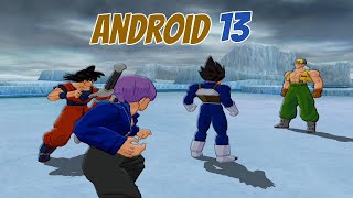 The Android 13 Saga  Dragonball Budokai Tenkaichi 2  hardest level [upl. by Hafital303]