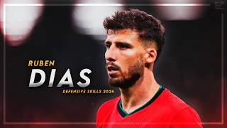 Rúben Dias 2024 ● BEAST  Crazy Tackles amp Defensive Skills ᴴᴰ [upl. by Ricca]