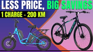 Top 5 Best Electric Cycles in India 2023  eBikes  EV Bro [upl. by Autrey]