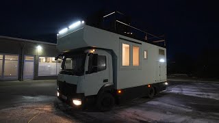 Camping  Dieses neuartige Wohnmobil mit Dachterrasse raubt dir den Atem Seico Mercedes ATEGO 2024 [upl. by Ajnot]