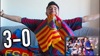 REACCIÓN GOLEADA 30 BARCELONAREAL MADRID POR UN FAN DEL BARÇA [upl. by Gustave]